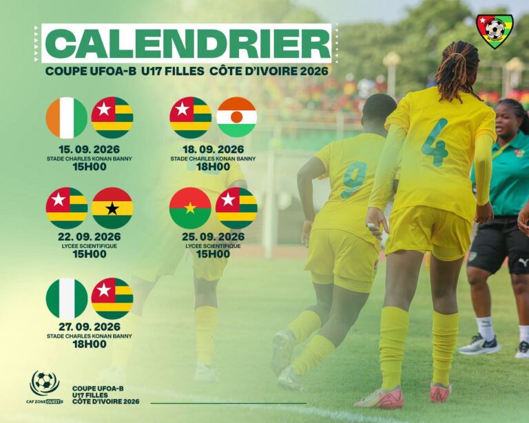UFOA-B U17 Filles | Côte d’Ivoire 2026: Les Éperviers U17 filles face à cinq rendez-vous pour une première campagne